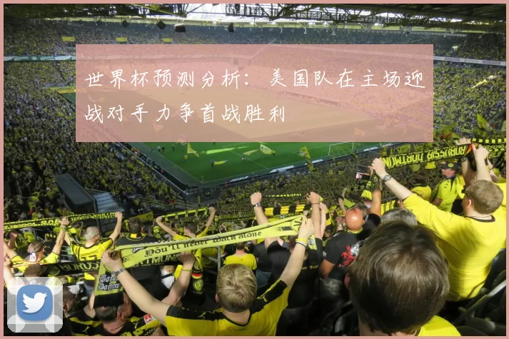 世界杯预测分析：美国队在主场迎战对手力争首战胜利